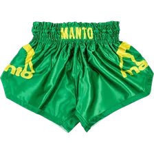 Тайские шорты Manto Muay Thai Dual Green